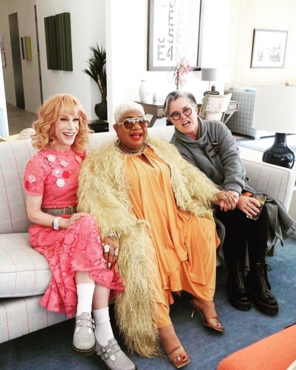 Rosie O'Donnell and Friends Enjoy a Picture-Perfect Moment on Sofa