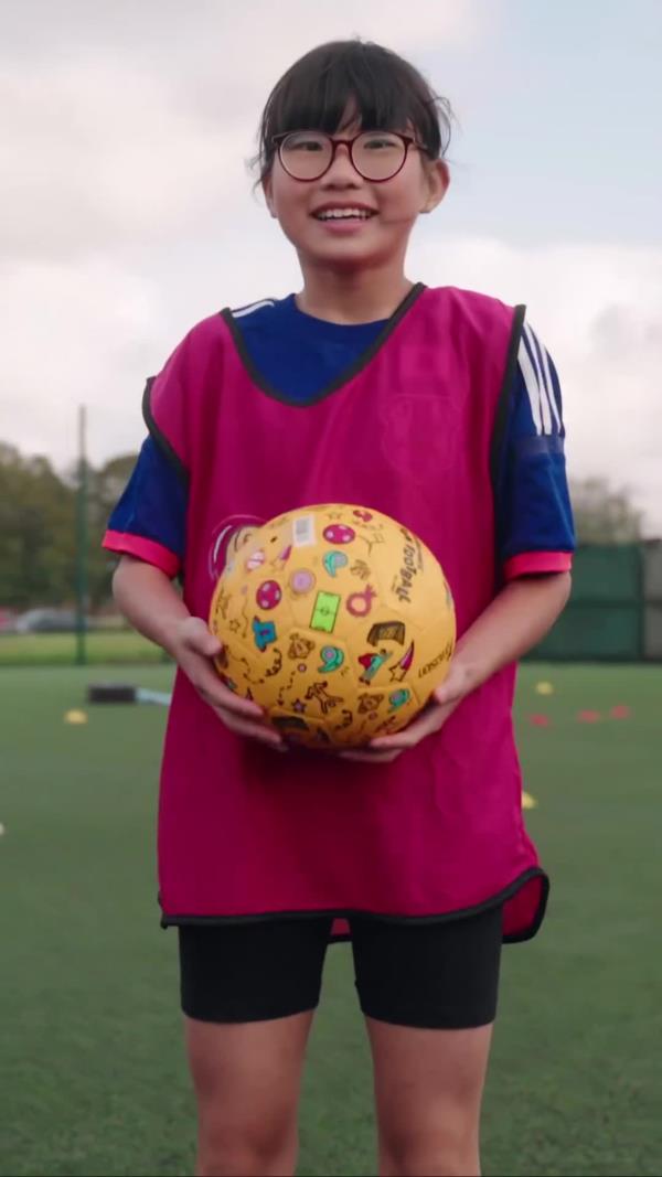 Game On: Van Dijk Joins Fun Football Team for Kids!