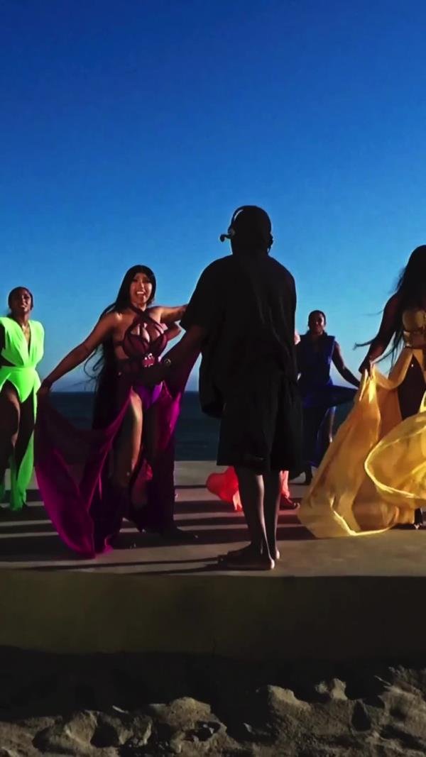 Cardi B's Daring Photoshoot Showcases Dynamic Dance Moves