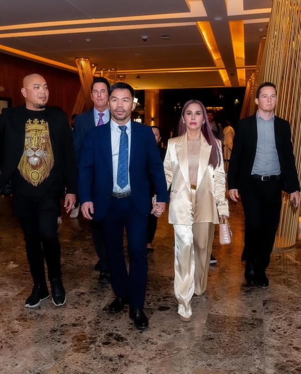 Manny Pacquiao Hosts Knockout Gala Dinner with Sports and Artists