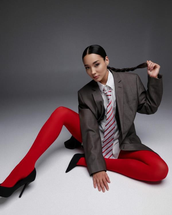 Tomiris Kakimova's Bold Instagram Photoshoot: A Creative Collaboration Unveiled