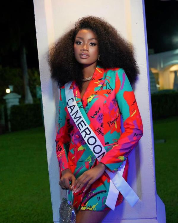 Issie Princesse's Gala Look and Call to Support Miss Universe Cameroon