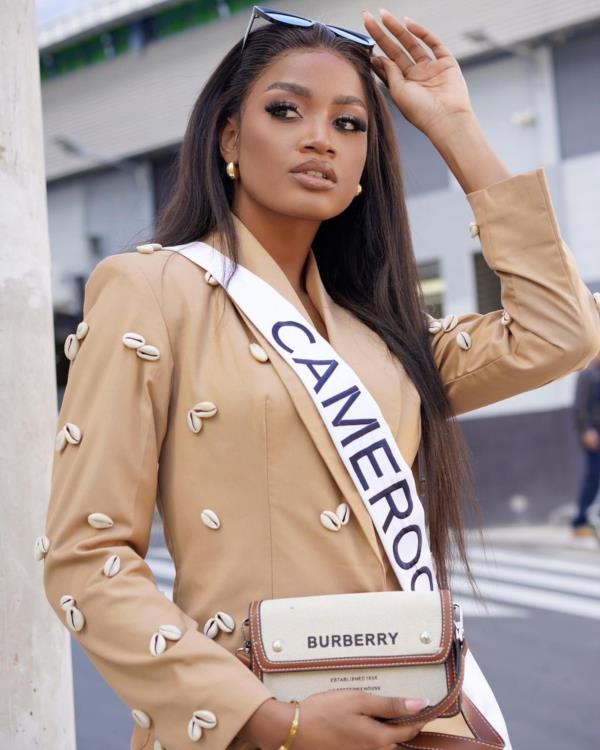 Bold Instagram Photoshoot: Issie Princesse Shines in Beige Color