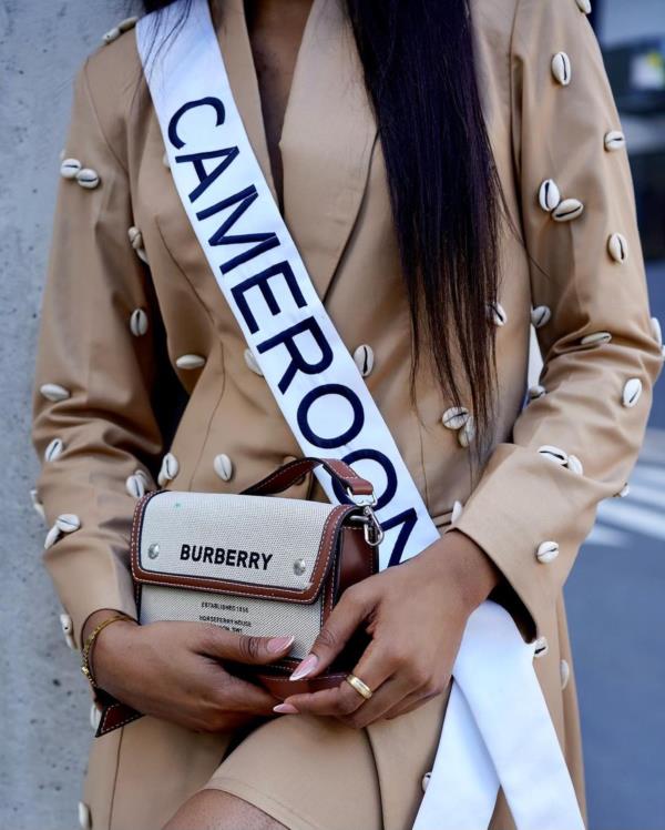 Bold Instagram Photoshoot: Issie Princesse Shines in Beige Color