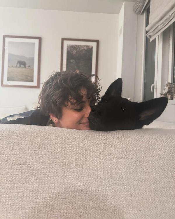 The Joy of Taylor Hill and Her Beloved Black Dog