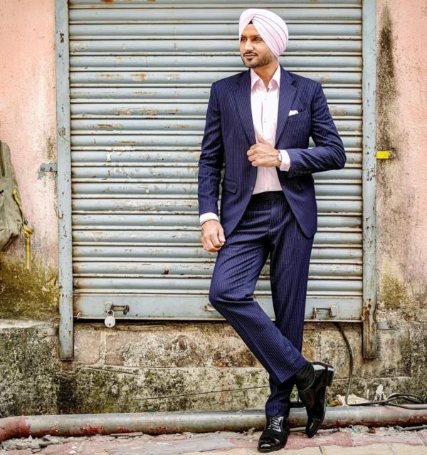 Harbhajan Singh's Suave and Sophisticated Suit Style