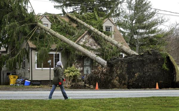 Severe Weather Threat Across Great Lakes And Ohio Valley