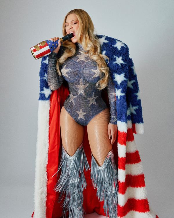 Beyoncé's Patriotic Fashion Shines In Recent Photoshoot
