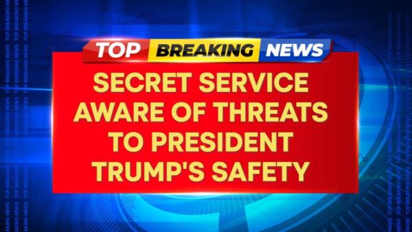 Secret Service Aware Of Threats To President Trump's Safety