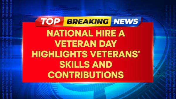 National Hire A Veteran Day Highlights Veterans' Skills And Contributions