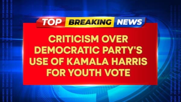 Criticism Over Democratic Party's Use Of Kamala Harris For Youth Vote